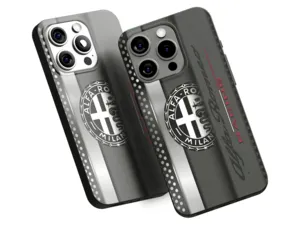 Alfa Romeo Cover Smartphone Solida per Utilizzo Pro